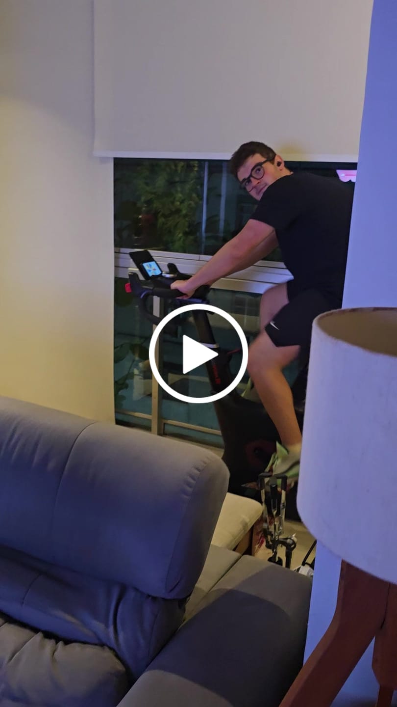 Customer video review of Bike Ergometrica Smart Advanced 13K | Ajuste Automático De Intensidade | Disco De Inercia 13K | Resistência Magnética| Suporta 150 Kg