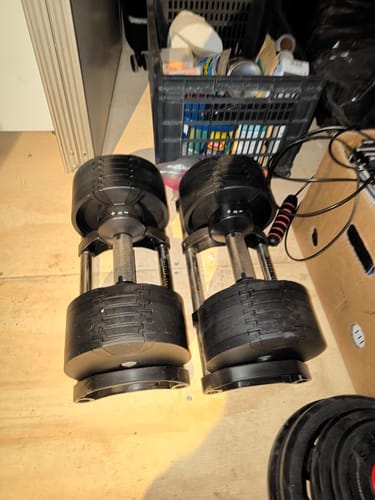 Customer photo review of Mancuerna Ajustable 20 kg IRONSIDE Block