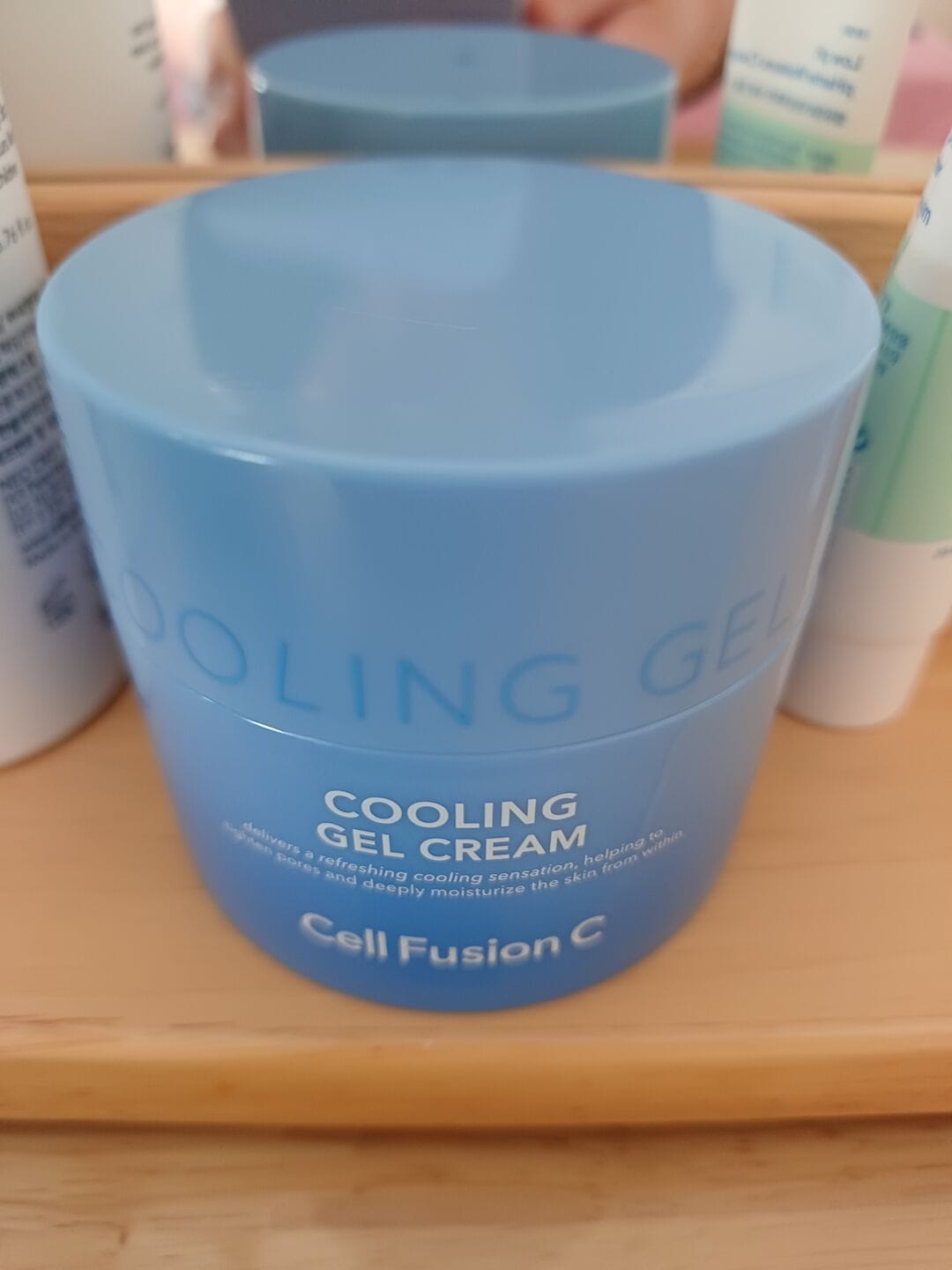 Customer photo review of Post Alpha Cooling Gel Cream