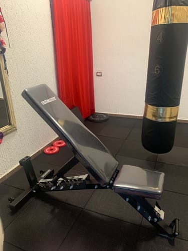 Customer photo review of Banco Ajustable XR-1 IRONSIDE