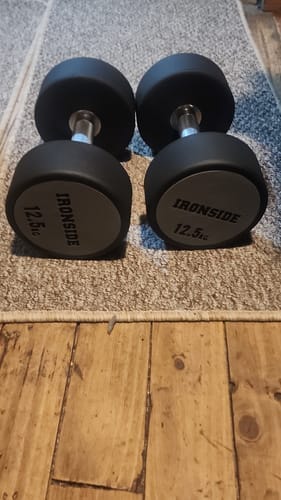 Customer photo review of Mancuerna Circular PEV 2.5 a 50 kg IRONSIDE (unidad)