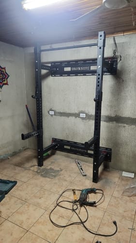 Customer photo review of Rack Plegable de Pared Wall Mount IRONSIDE