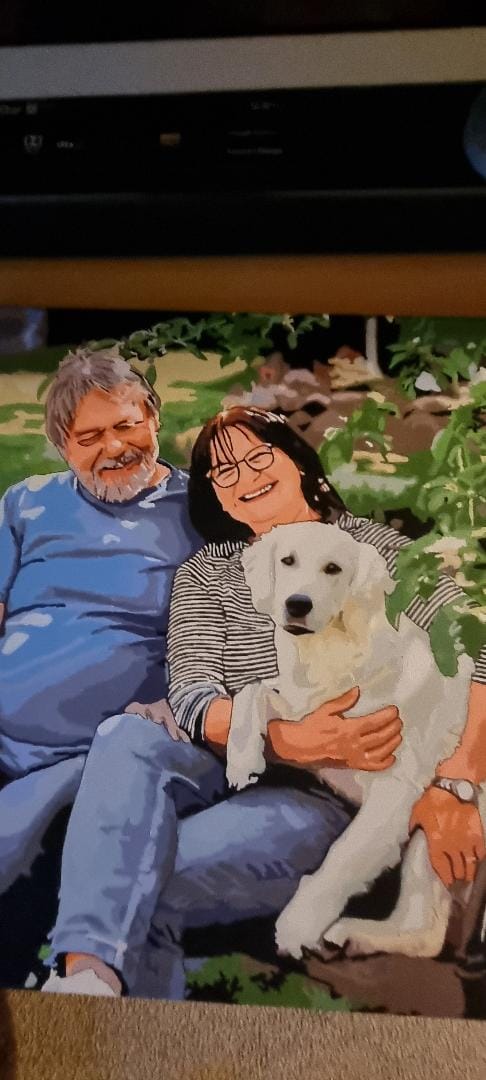 Customer photo review of Eigenes Foto - Malen nach Zahlen