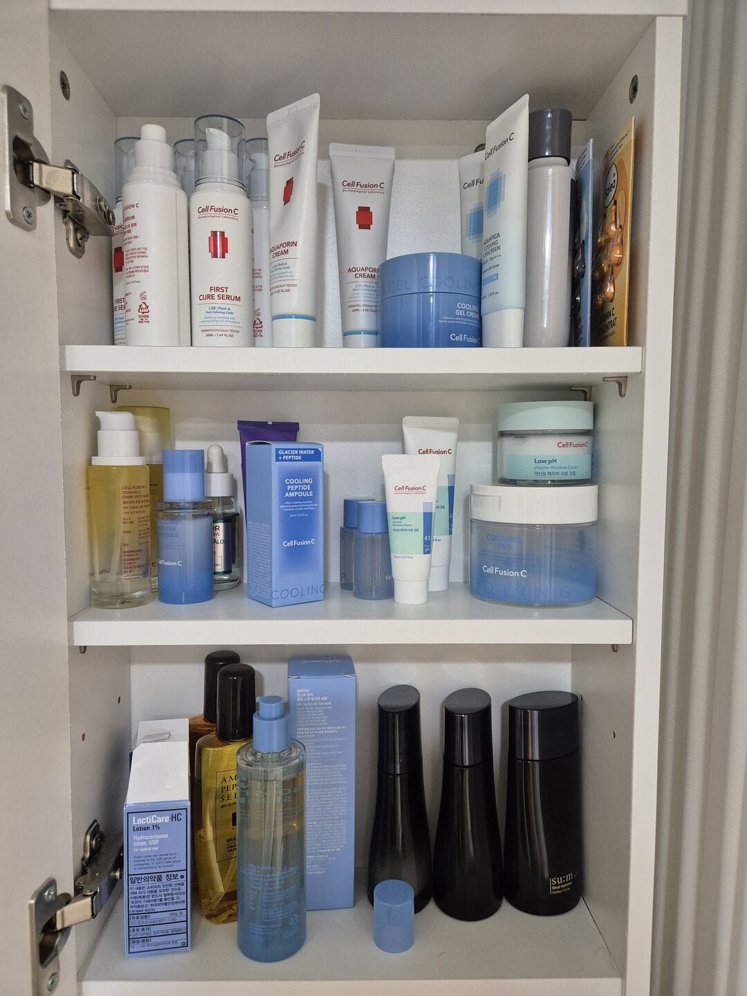 Customer photo review of Post Alpha Cooling Skin Booster Serum