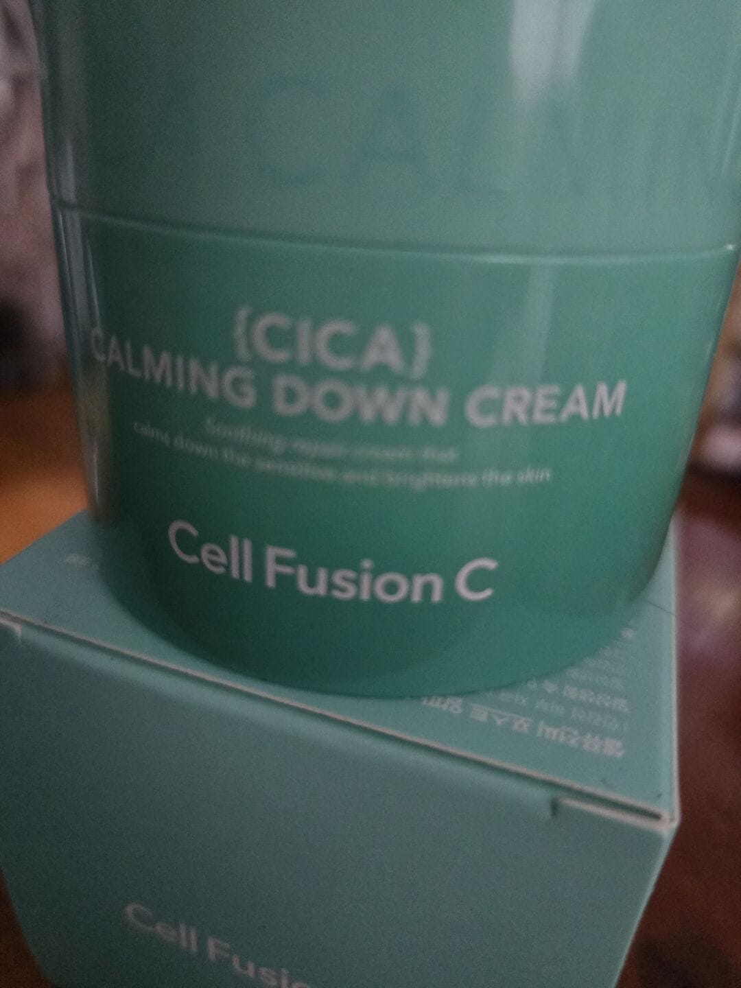 Customer photo review of Cica Calming Down Cream