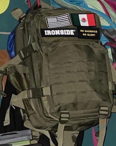 Customer photo review of Parches de Velcro IRONSIDE