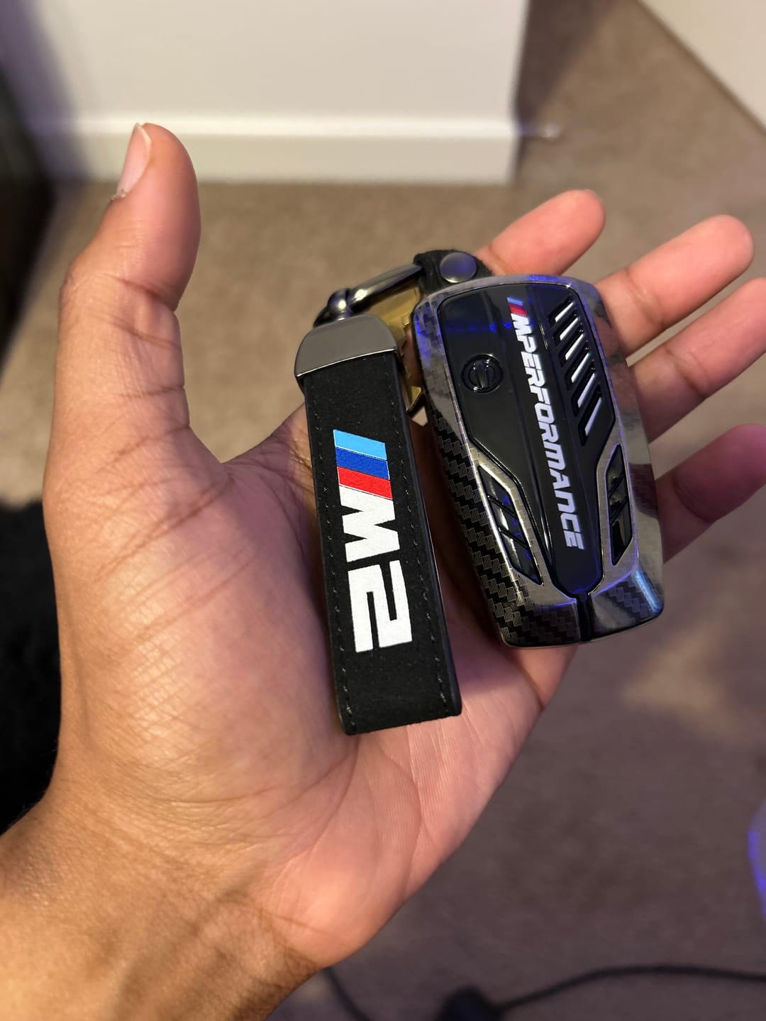 Customer photo review of BMW M PERFORMANCE V2 KEY COVER CASE
