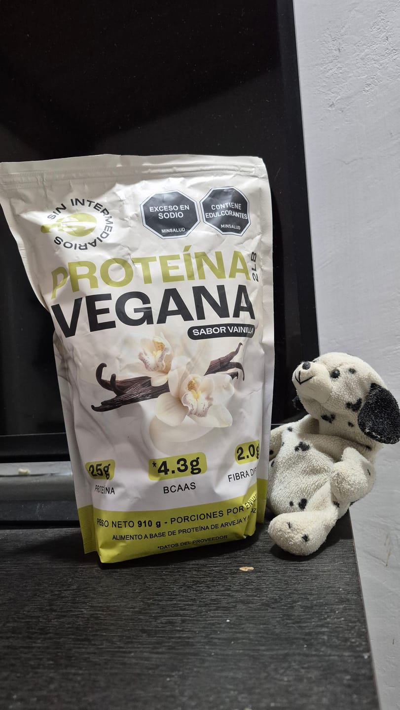 Customer photo review of Proteína Vegana