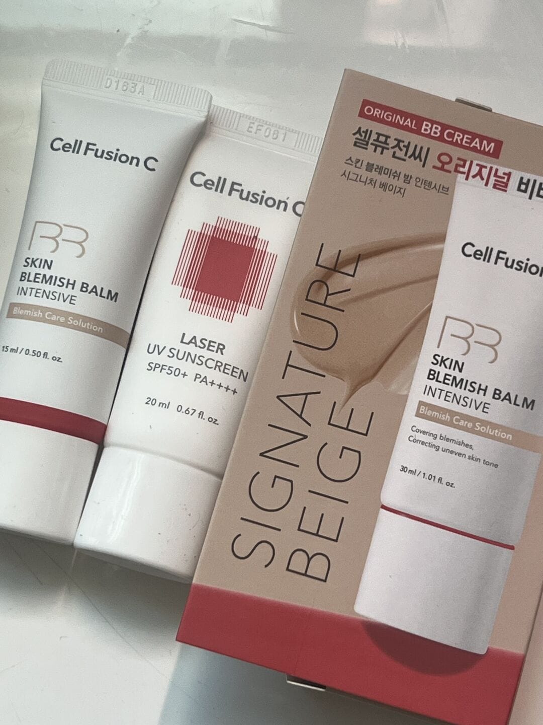 Customer photo review of Skin Blemish Balm Intensive (6 Shades)