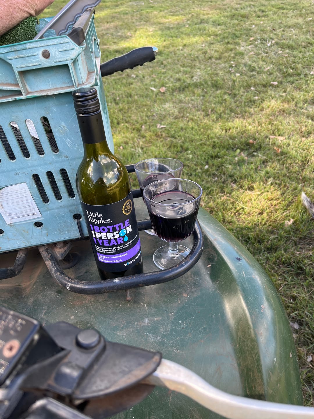 Customer photo review of Zero Sugar Mixed Reds – Australian Red Wine | 6 Pack