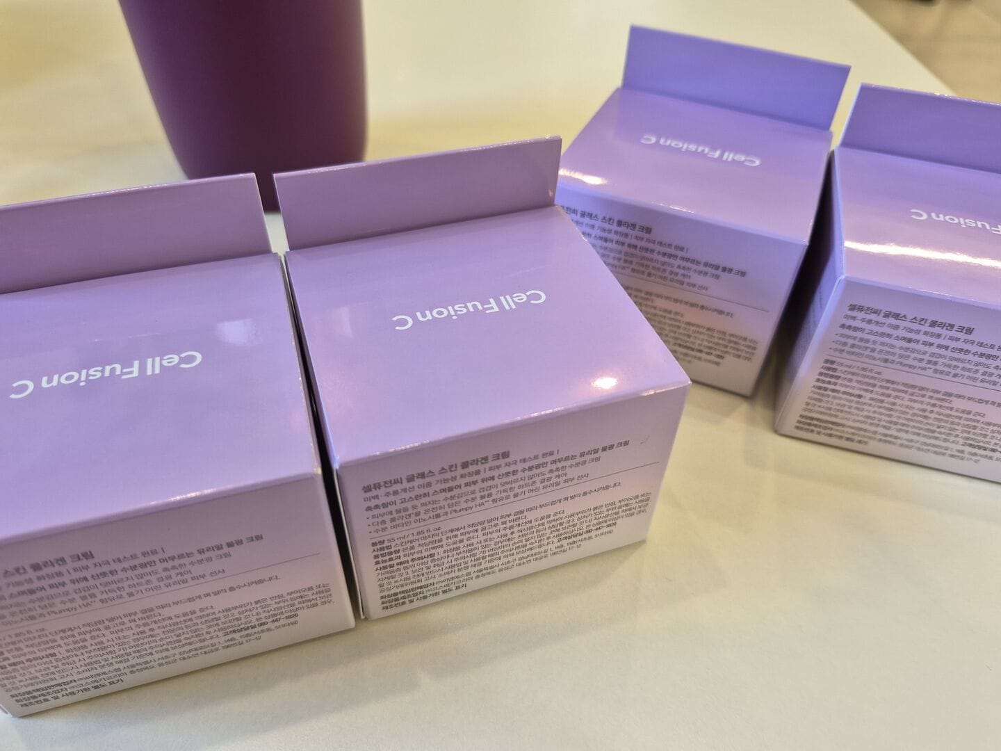 Customer photo review of Glass Skin Collagen Cream