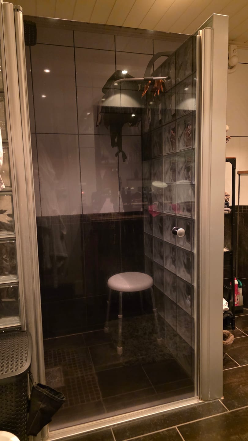 Customer photo review of Static tinted vindusfolie