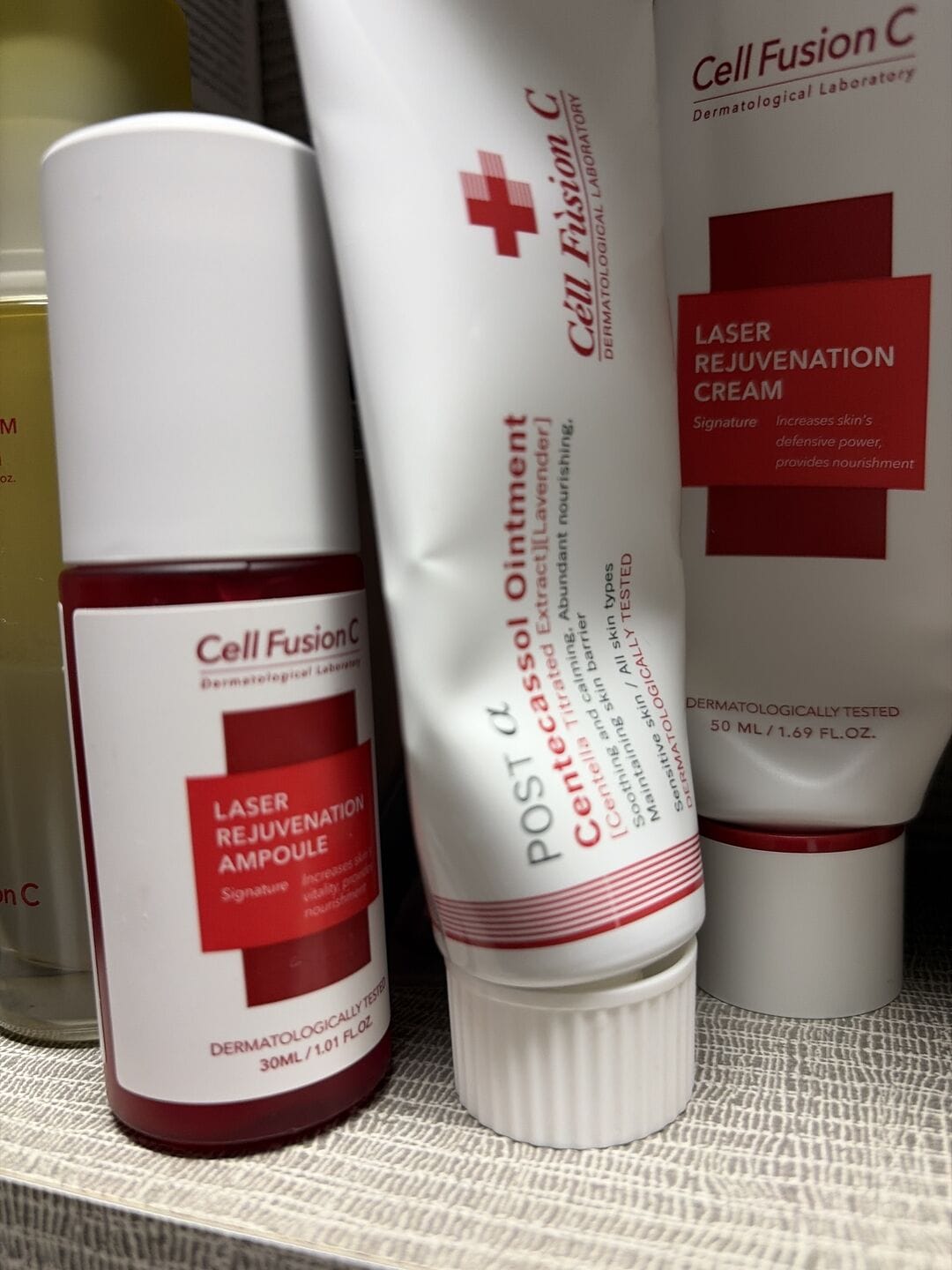Customer photo review of Laser Rejuvenation Ampoule