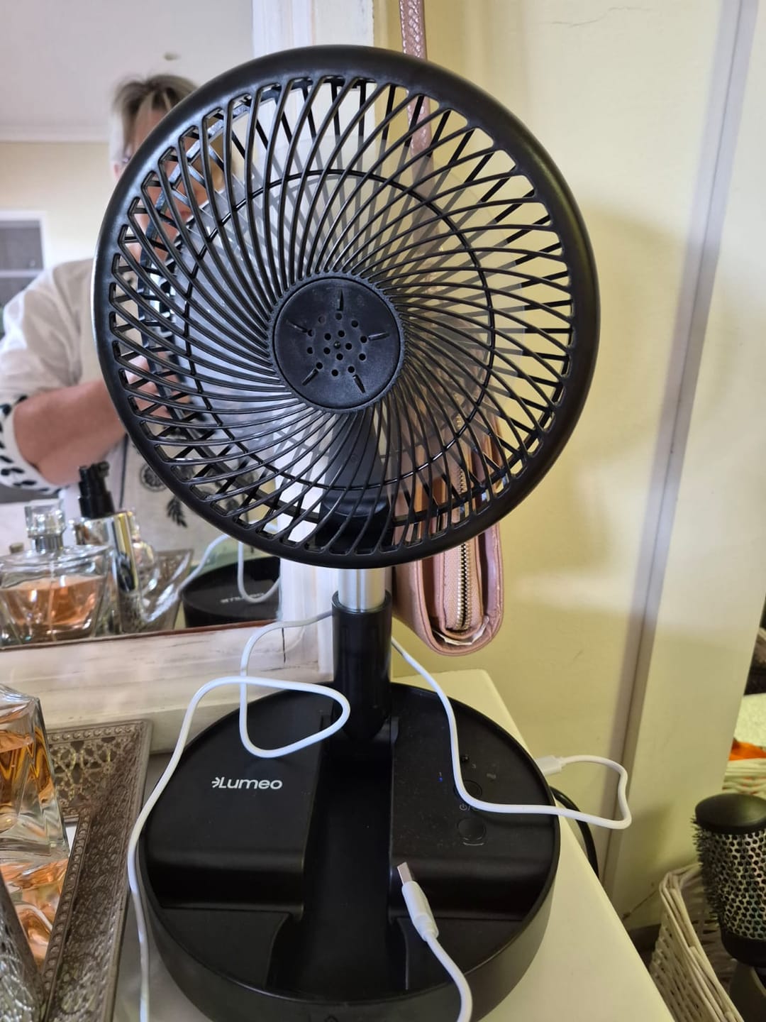 Customer photo review of Lumeo Smart Fan