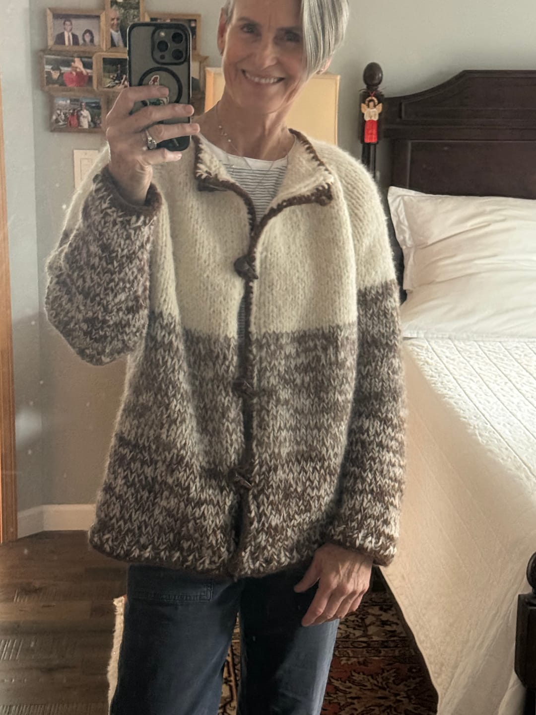 Customer photo review of Lang Yarns Baby Lama