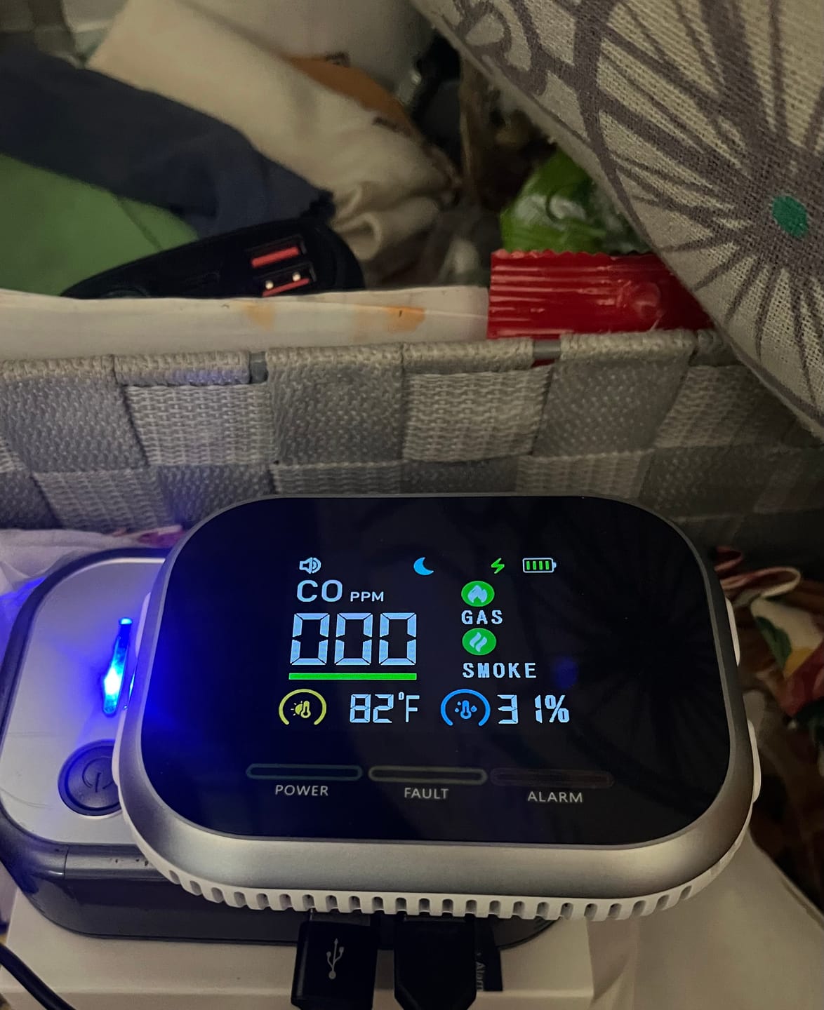 Customer photo review of Nexvur™ RV 6 In 1 CO Detector