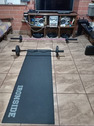 Customer photo review of Mat de Yoga PVC 6mm IRONSIDE