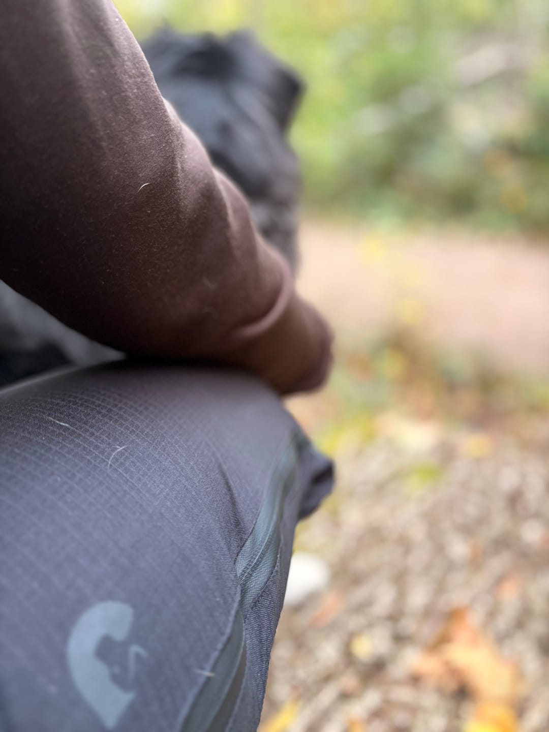 Customer photo review of Pack&Dry Quick Zip Pants I Black I Mateo I Dame