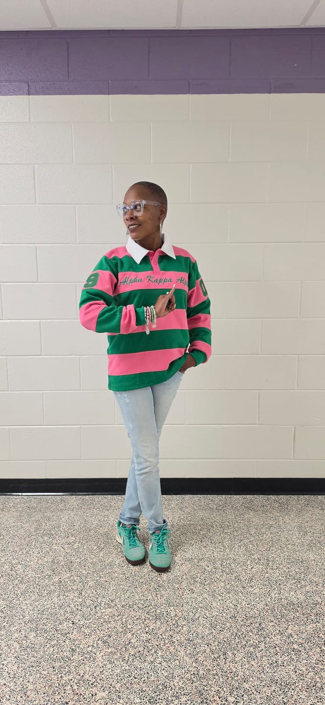 Customer photo review of Embroidered Rugby Shirt