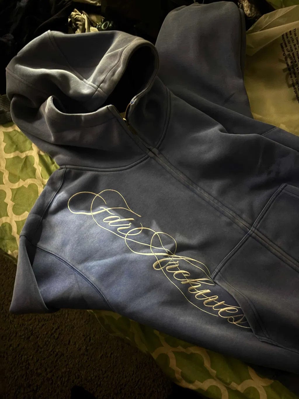 Customer photo review of Embroidered Hoodie