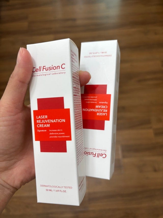 Customer photo review of Laser Rejuvenation Cream