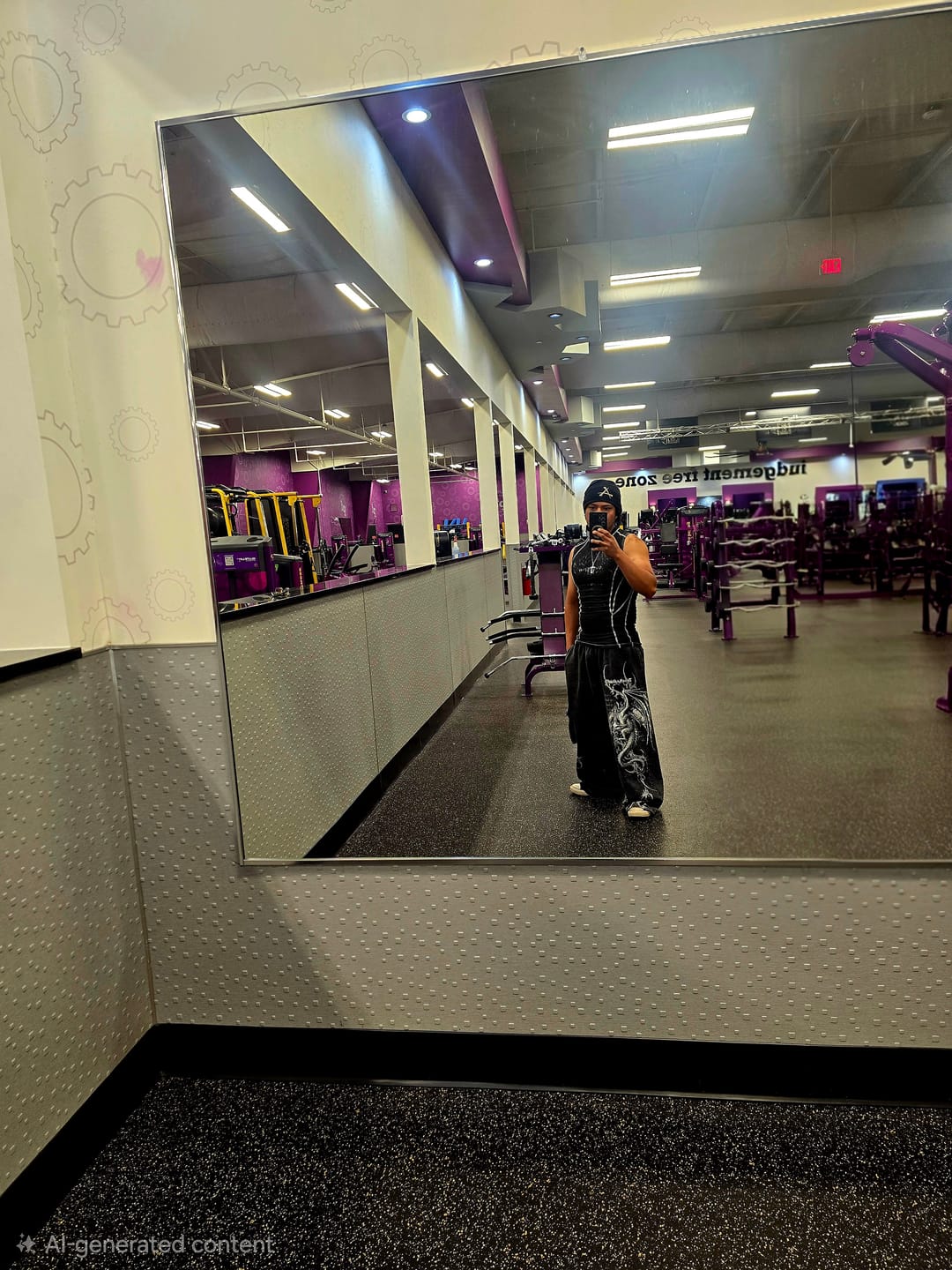 Customer photo review of Draconian Metallic Uncuffed Cargos [VINTAGE]
