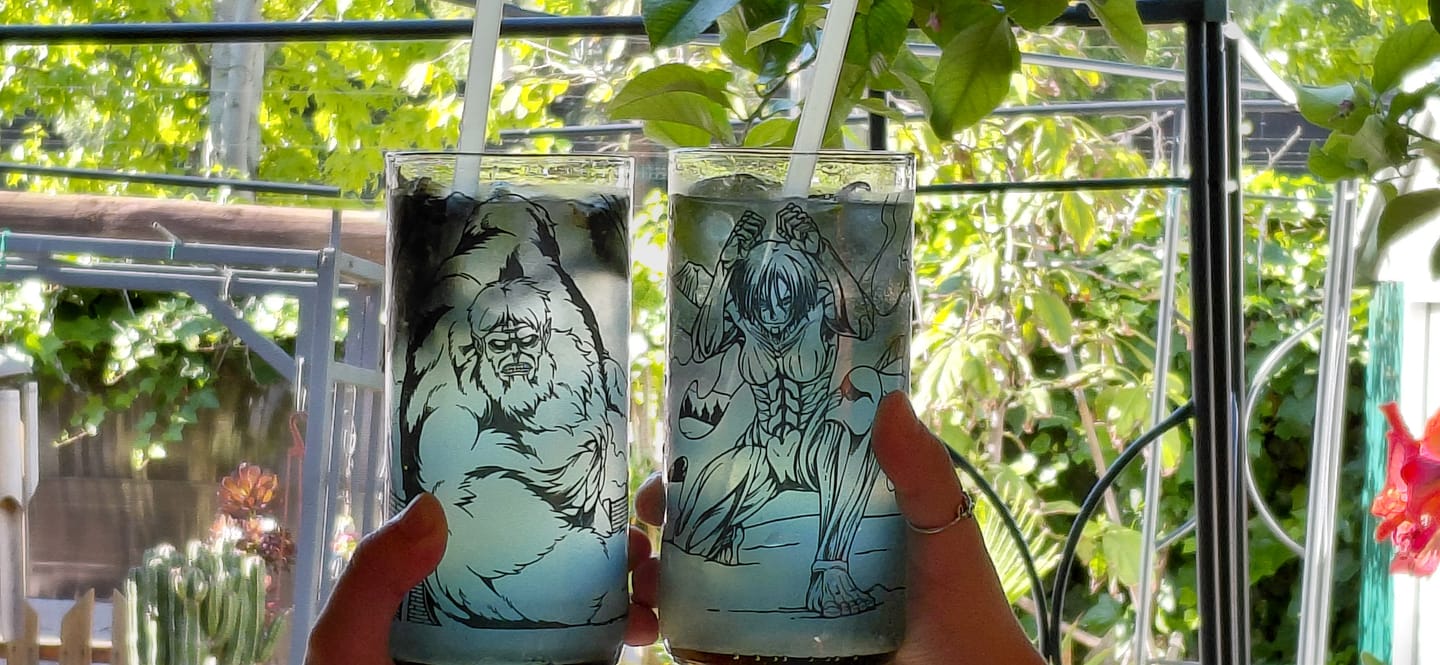 Customer photo review of Titanes - Juego de 6 Vasos - 500 ml