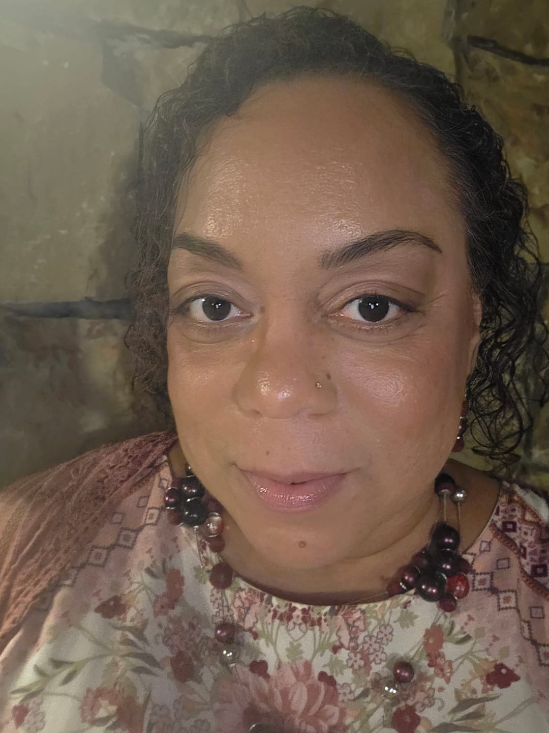 Customer photo review of Danessa Myricks Beauty Yummy Skin Blurring Balm Powder