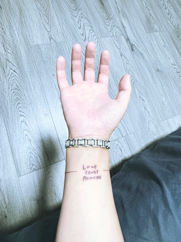 Customer photo review of Prism Link Bracelet