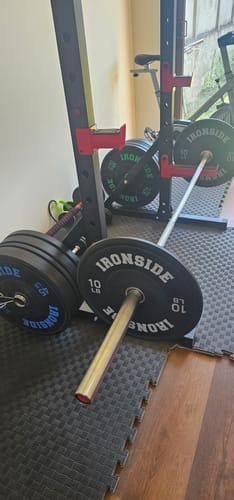 Customer photo review of Disco Olímpico Pro Bumper IRONSIDE (LB)