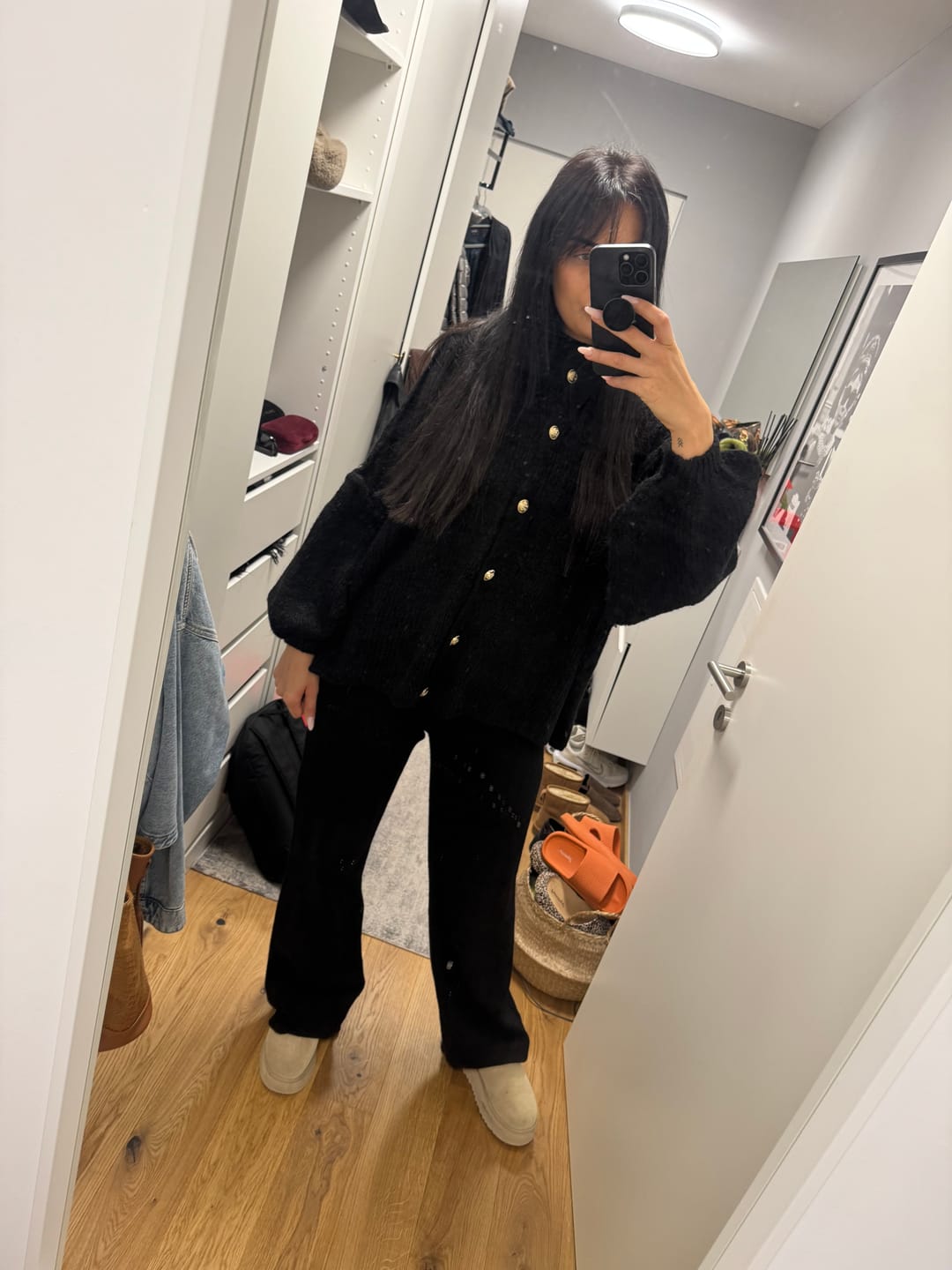 Customer photo review of Oversized Cardigan "CozyGlam"