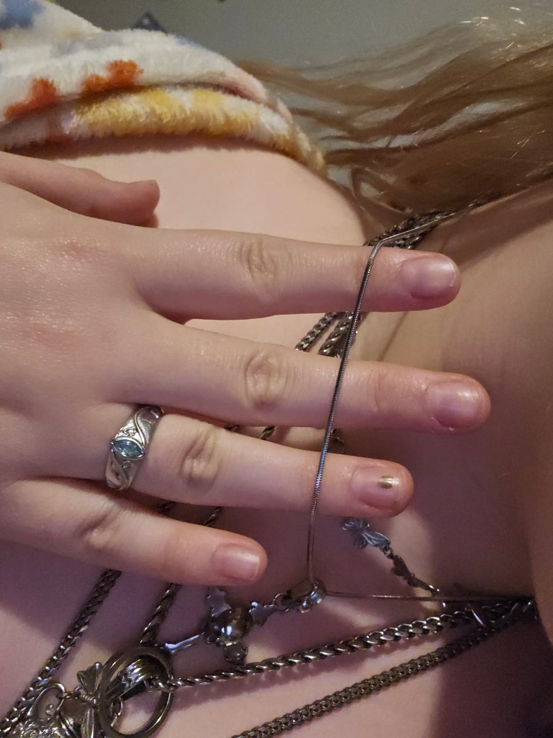 Customer photo review of STAINLESS STEEL REAL SNAKE CHAIN