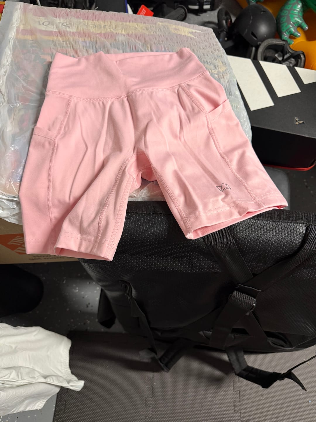 Customer photo review of ESSENCE 7" Biker Pocket Short