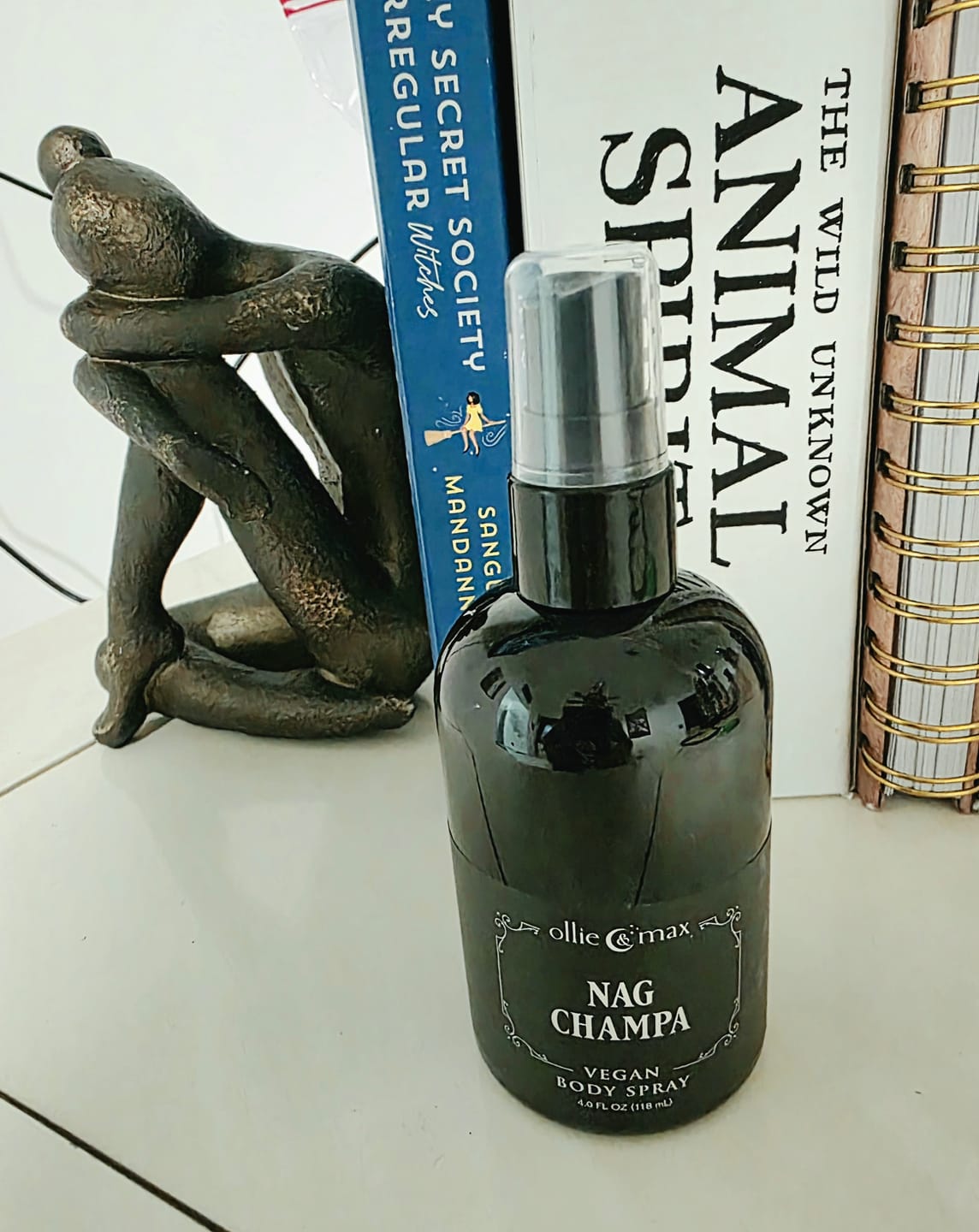 Customer photo review of Nag Champa Body Spray