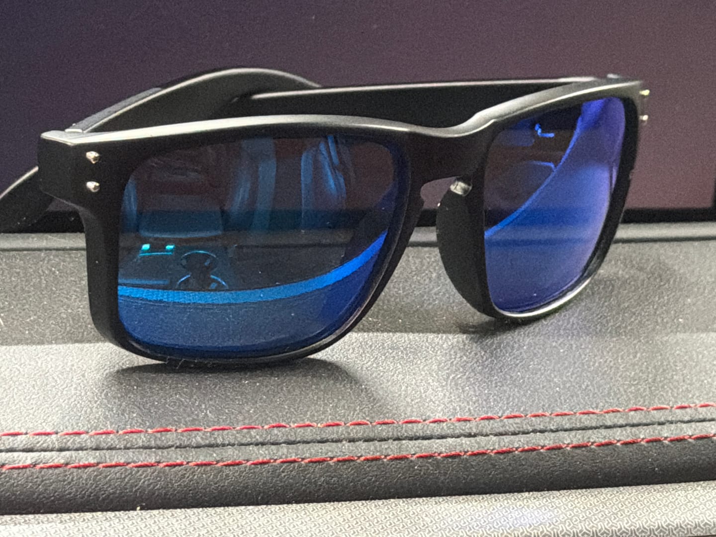 Customer photo review of 80Eighty® Polarized Sunglasses - Blue Chrome