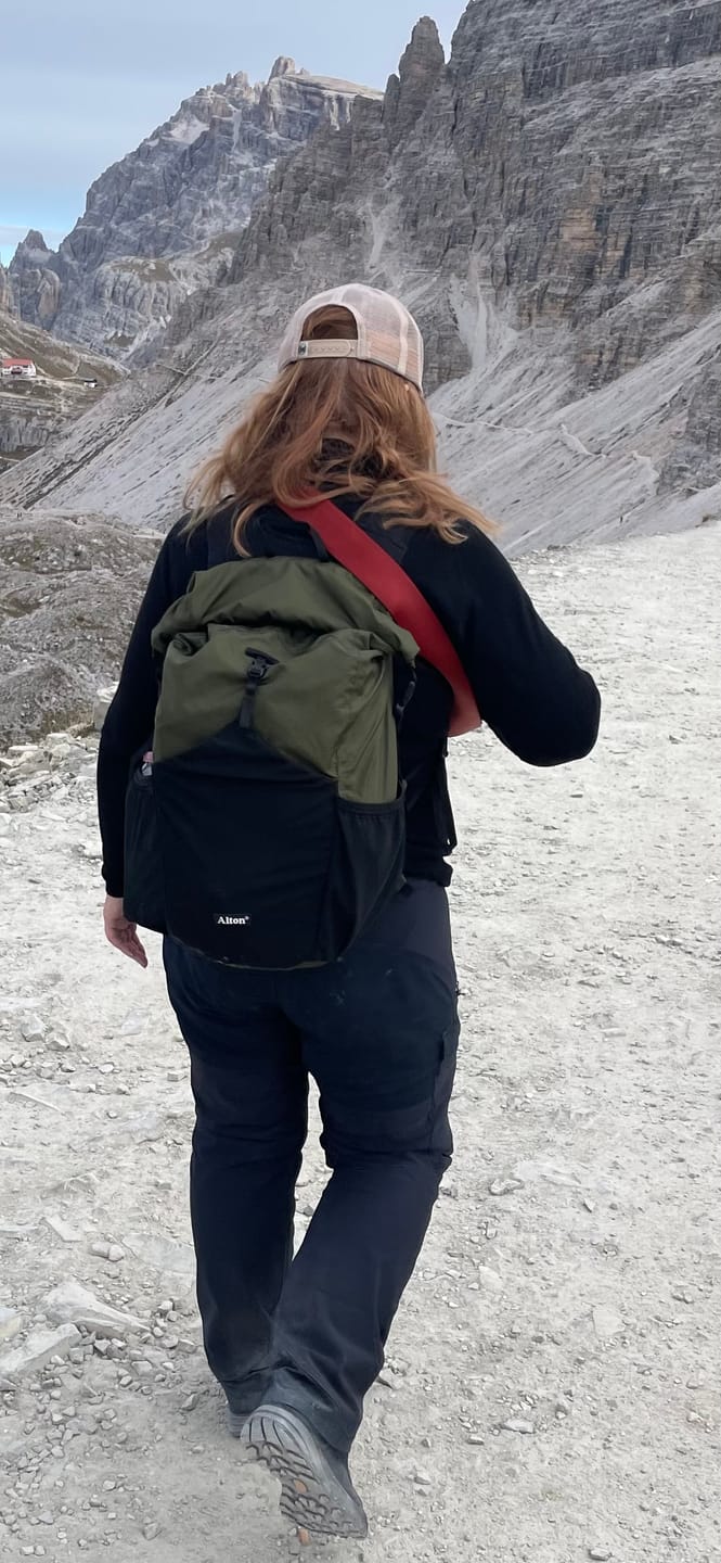 Customer photo review of Ultralight Daypack - 20L