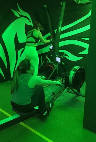 Customer photo review of Air Ski Erg - Esquiadora IRONSIDE Combat