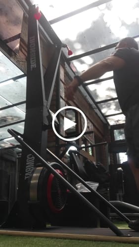 Customer photo review of Air Ski Erg - Esquiadora IRONSIDE Combat