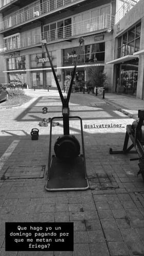 Customer photo review of Air Ski Erg - Esquiadora IRONSIDE Combat