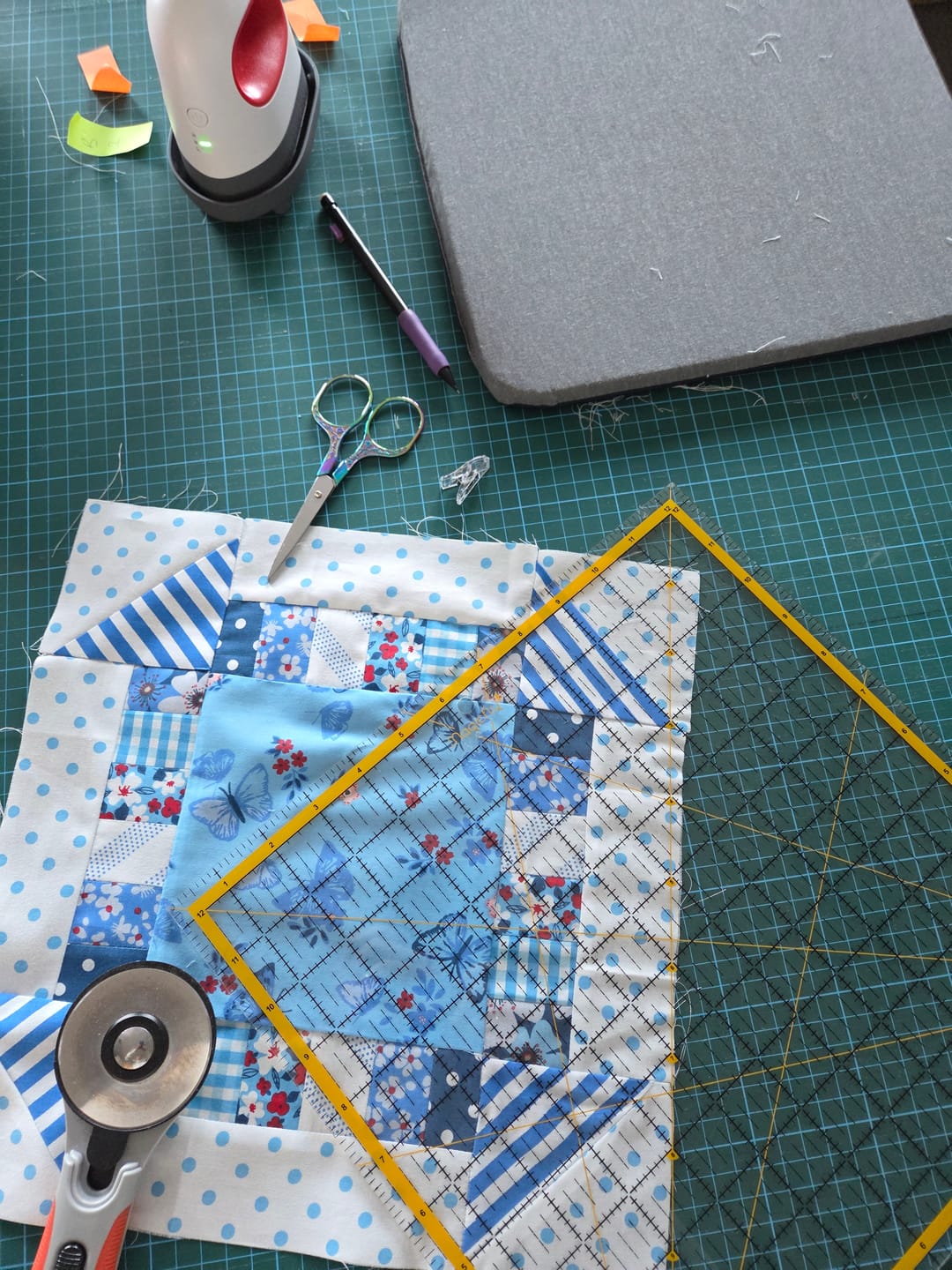 Customer photo review of Mrs Quilty Subscription Box