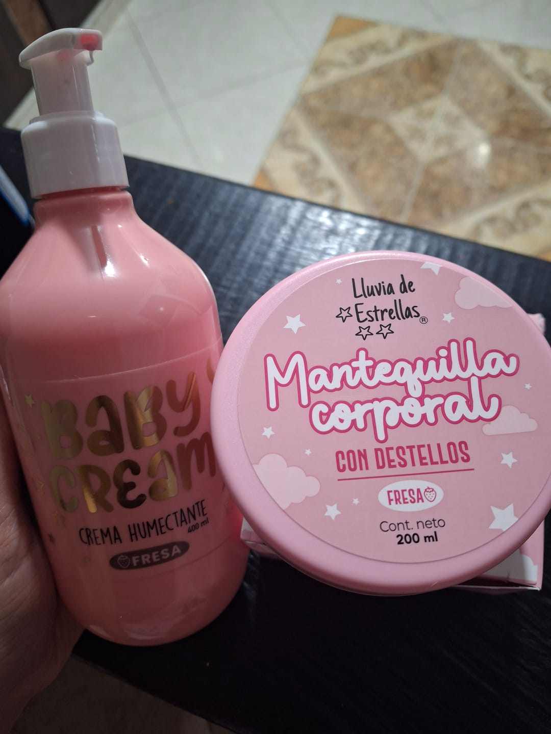 Customer photo review of BABY CREAM XL FRESA