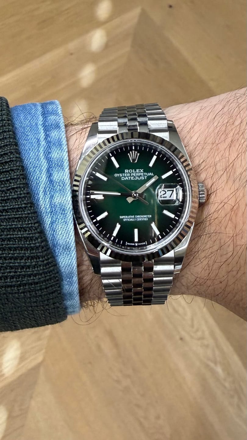 Customer photo review of Rolex 126234-0059 - Full-Set