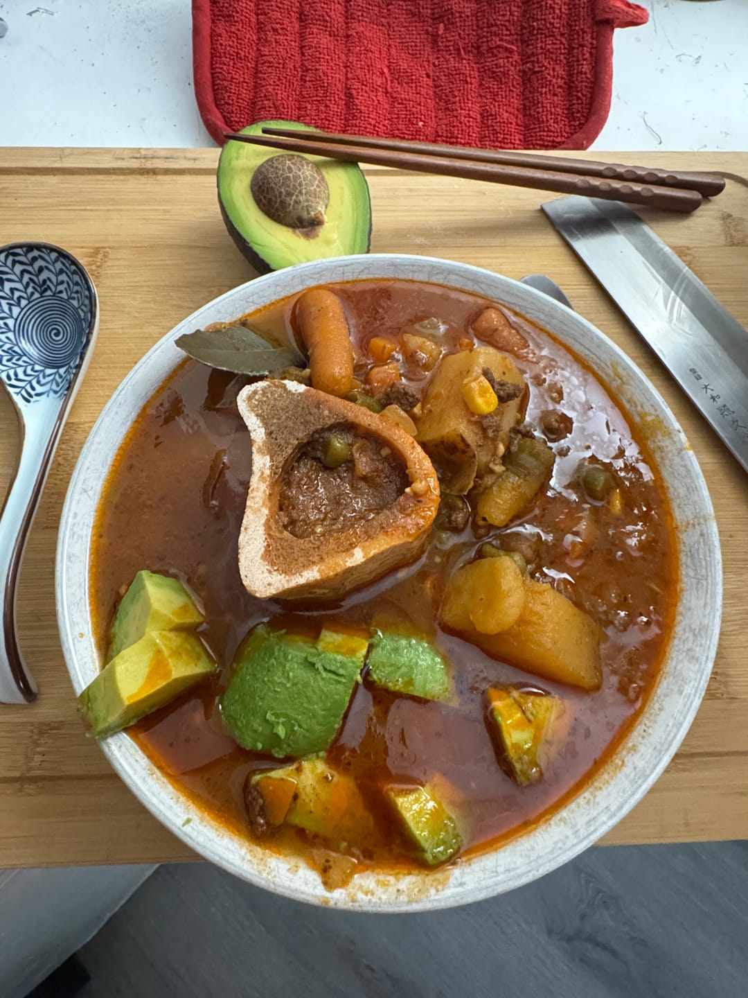 Customer photo review of Trail Boss Steak Box