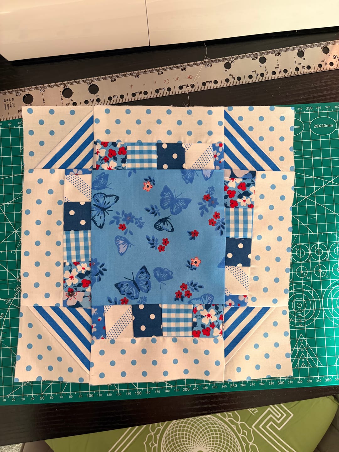 Customer photo review of Mrs Quilty Subscription Box
