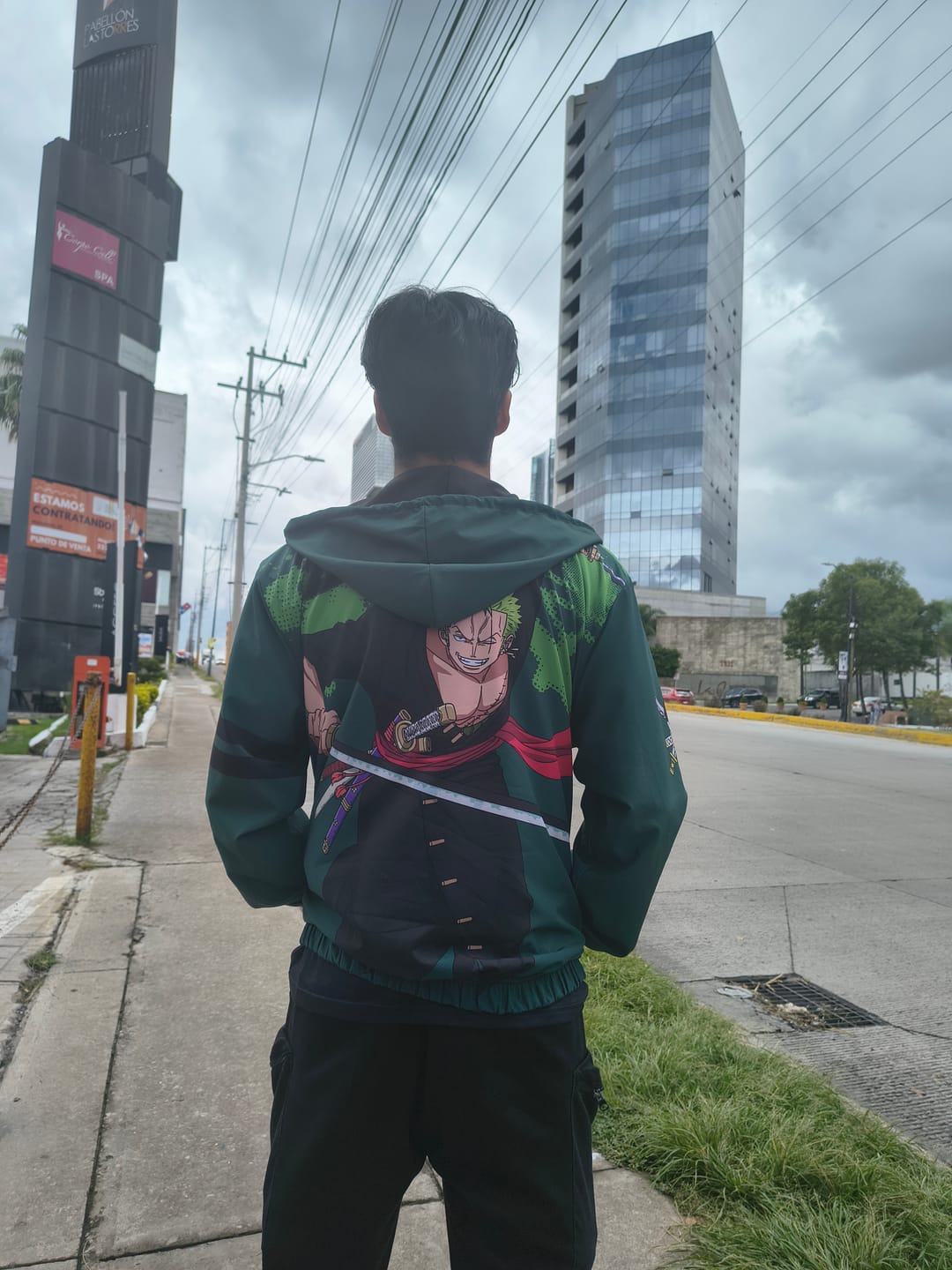 Customer photo review of Bomber Jacket One Piece Zoro
