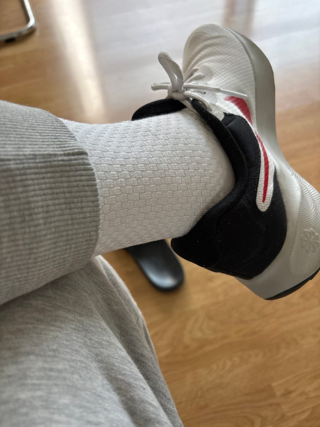 Customer photo review of Medias Fibra de Bambu