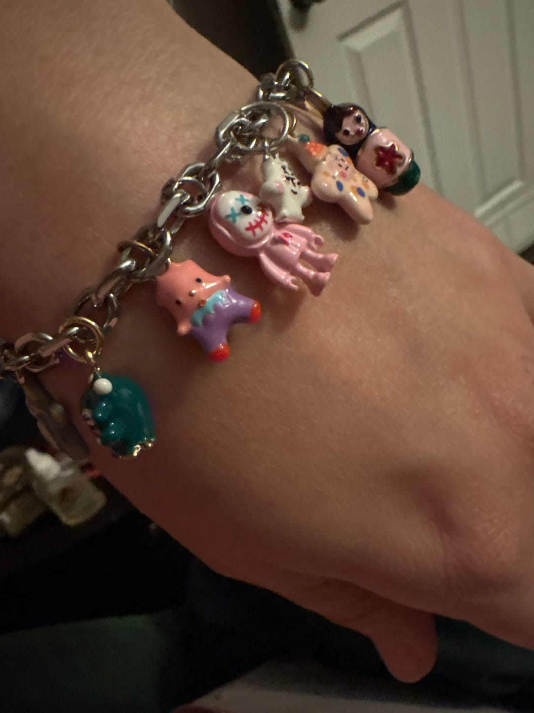 Customer photo review of Silver Link Bracelet Bundle - (Chain + 4 Charms) TT LIVE