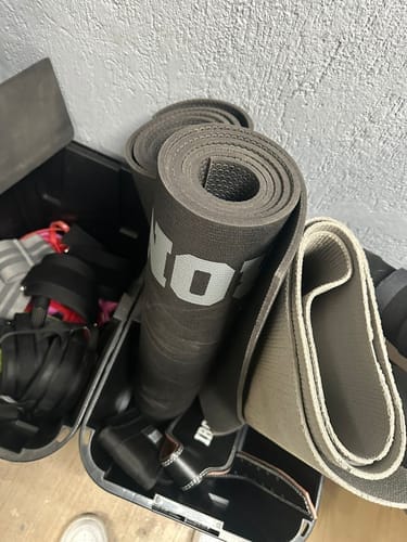 Customer photo review of Mat de Yoga PVC 6mm IRONSIDE