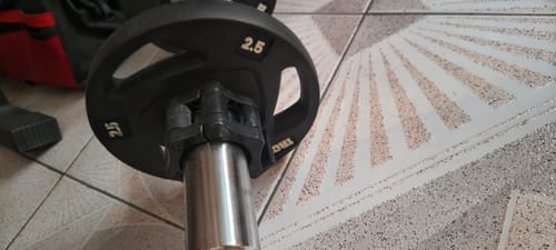 Customer photo review of Disco Olímpico de 3 Agarres IRONSIDE (2.5 a 25 kg)