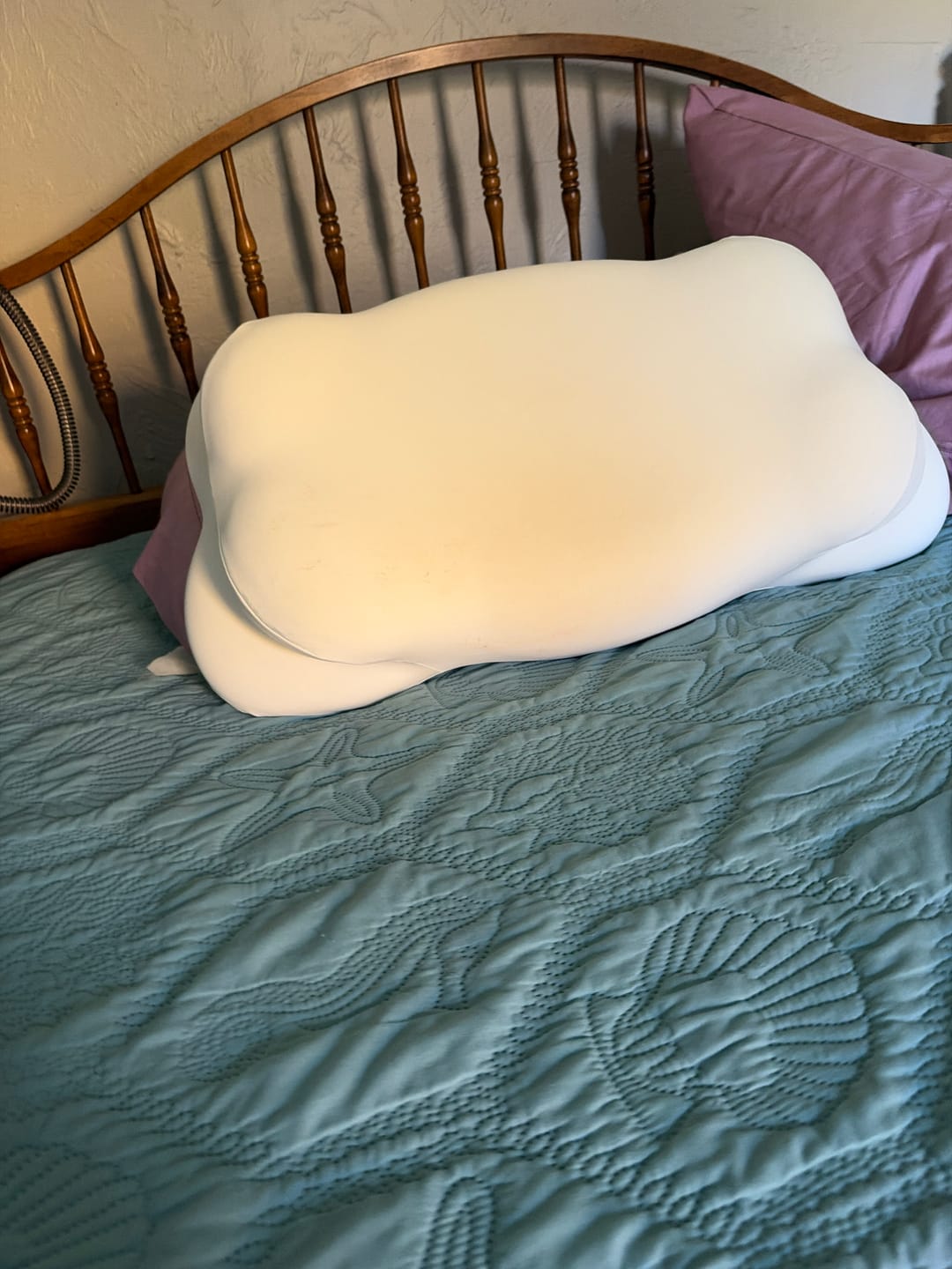 Customer photo review of Cloud Cooling Pillow Case